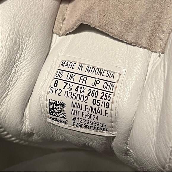 Adidas Supercourt 'Crystal White' EE6024 - Picture 13 of 16